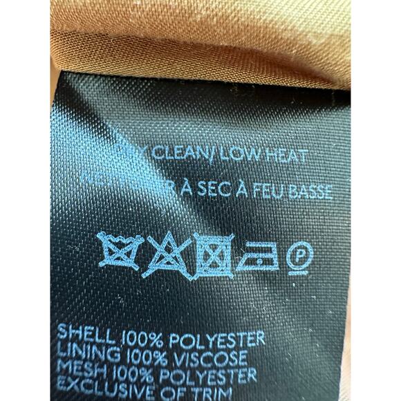 Anthropologie Maeve Striped Taffeta A-Line Mini Skirt Size 10 Academia Coquette - Picture 10 of 15